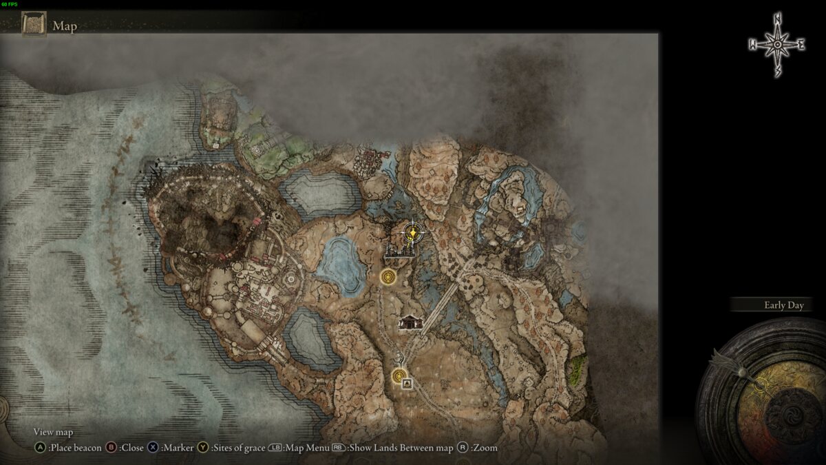 Elden Ring Shadow of the Erdtree: the realm of shadow map.