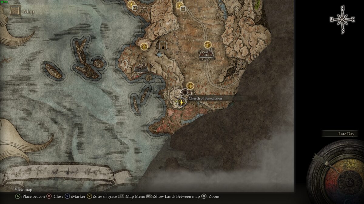Elden Ring Shadow of the Erdtree: the realm of shadow map.