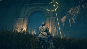Elden Ring Shadow of the Erdtree Scadutree Blessing locations: tarnished in front of a Miquella's Cross.