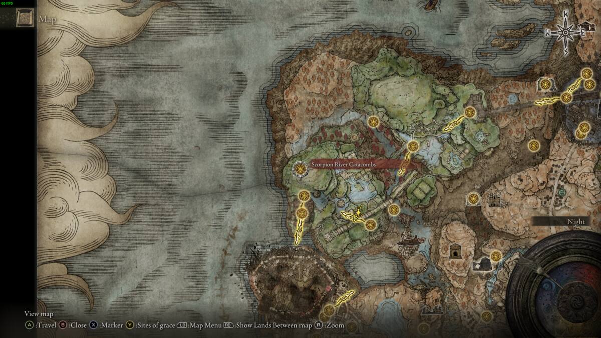 Elden Ring Shadow of the Erdtree: the realm of shadow map.