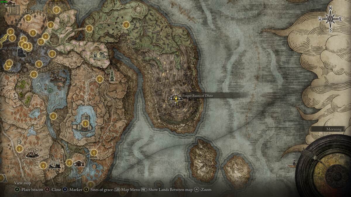 Elden Ring Shadow of the Erdtree: the realm of shadow map.