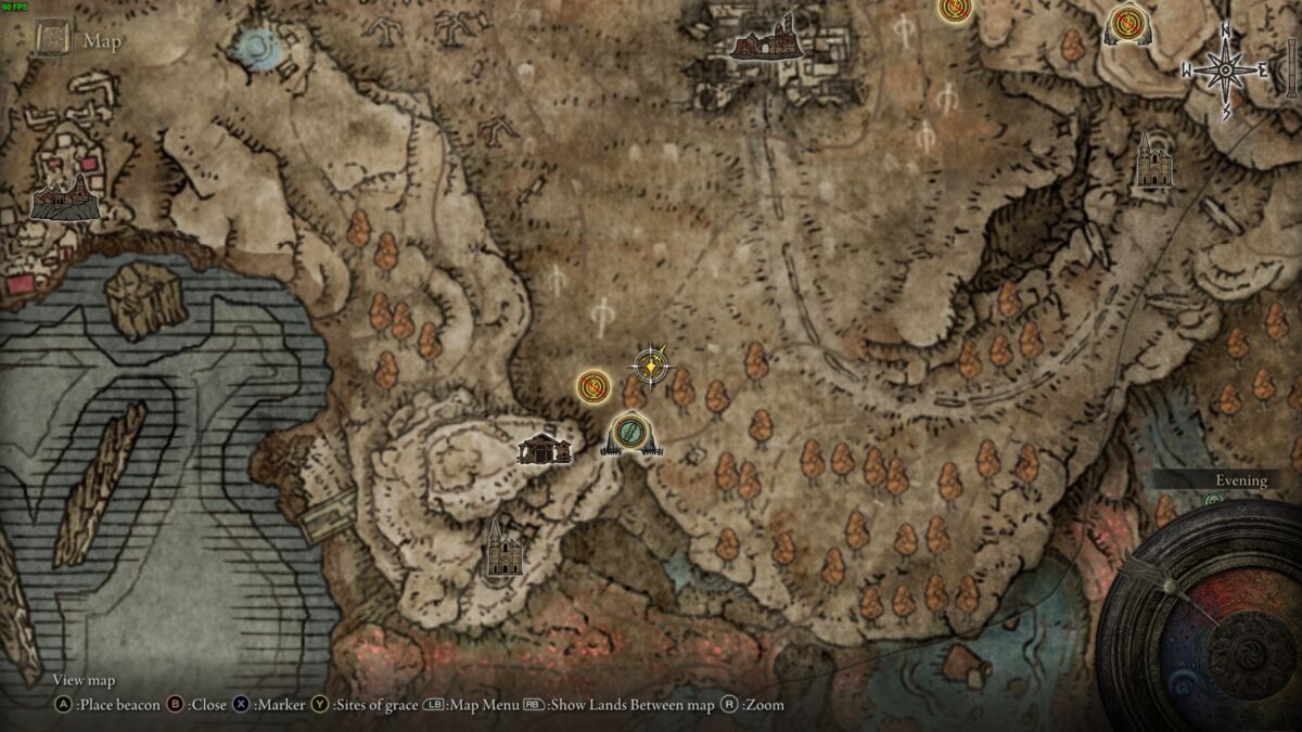 Elden Ring Shadow of the Erdtree: the realm of shadow map.