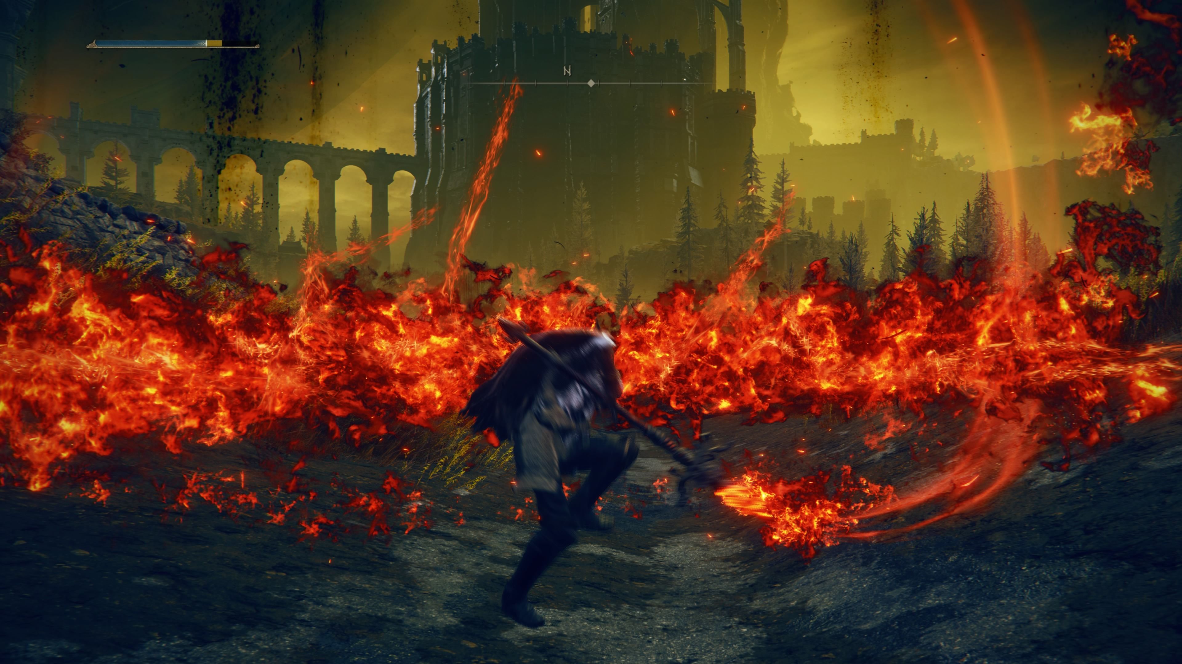 elden ring shadow of the erdtree best spear of the impaler build - using ash of war