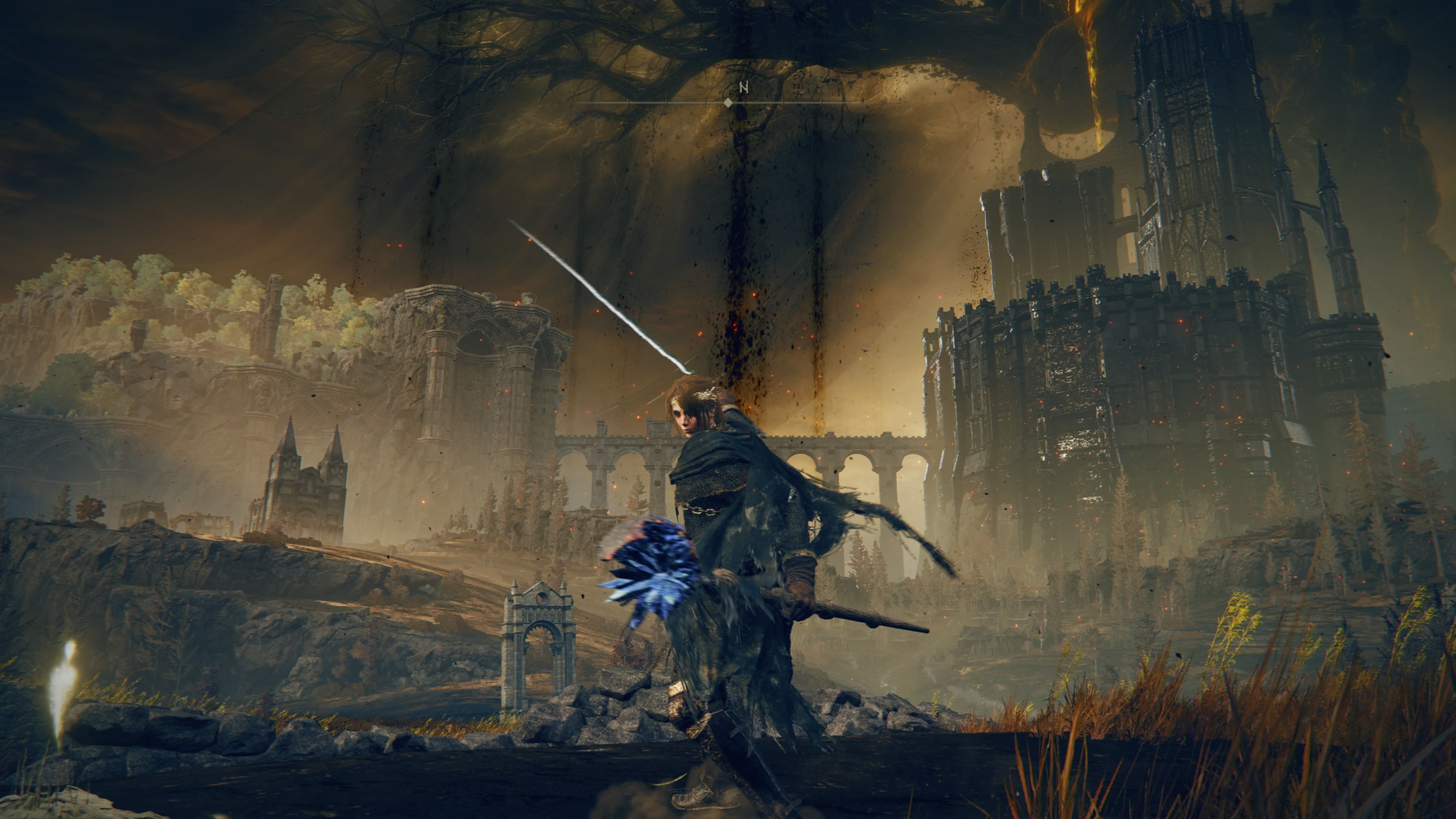 elden ring shadow of the erdtree best star-lined sword build - our character swings the star lined sword