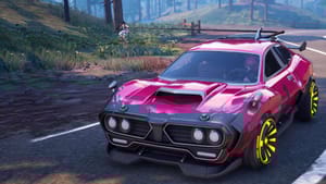 Fortnite players using the tow hook cannon to hook to the car