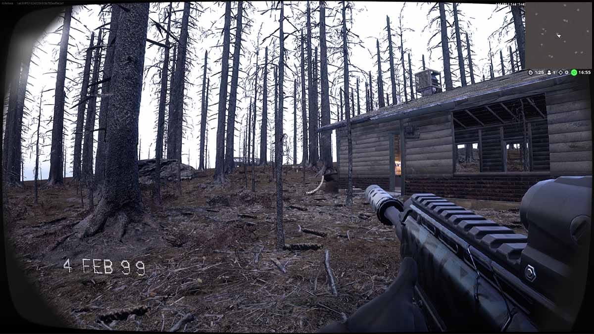 First-person mode in Fortnite