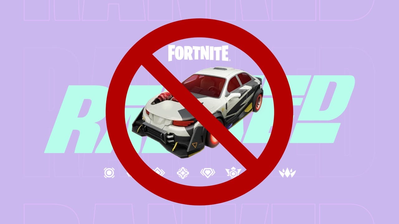 Fortnite Ranked Vehicles Disabled Thumbnail