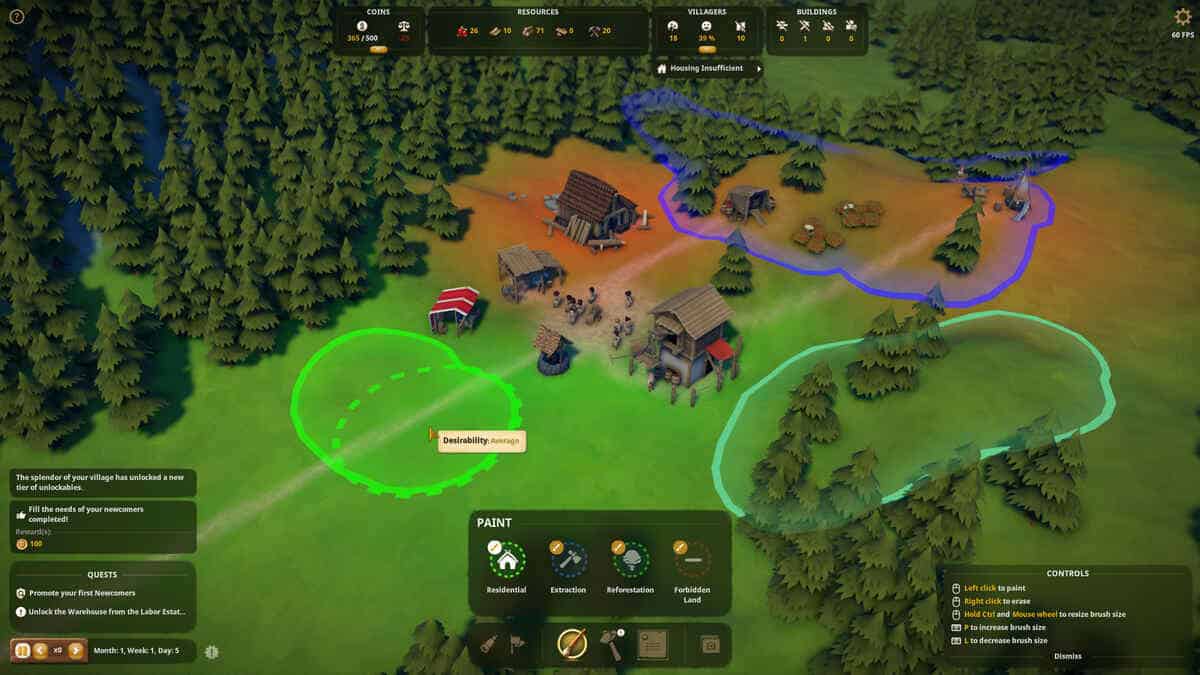 Color-coded zones on a map in Foundation