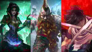 Characters from Grim Dawn, Warhammer: Chaosbane, and Ghostlore.
