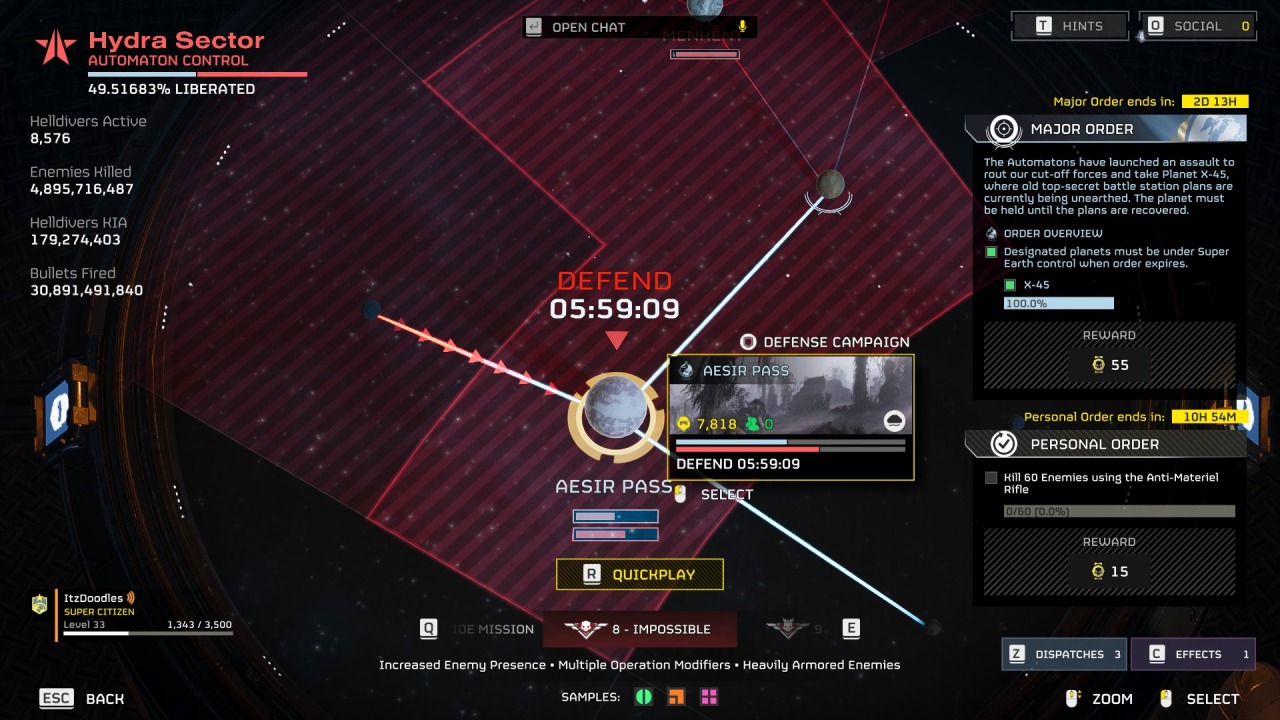Helldivers 2 Aesir Pass July 6 2024