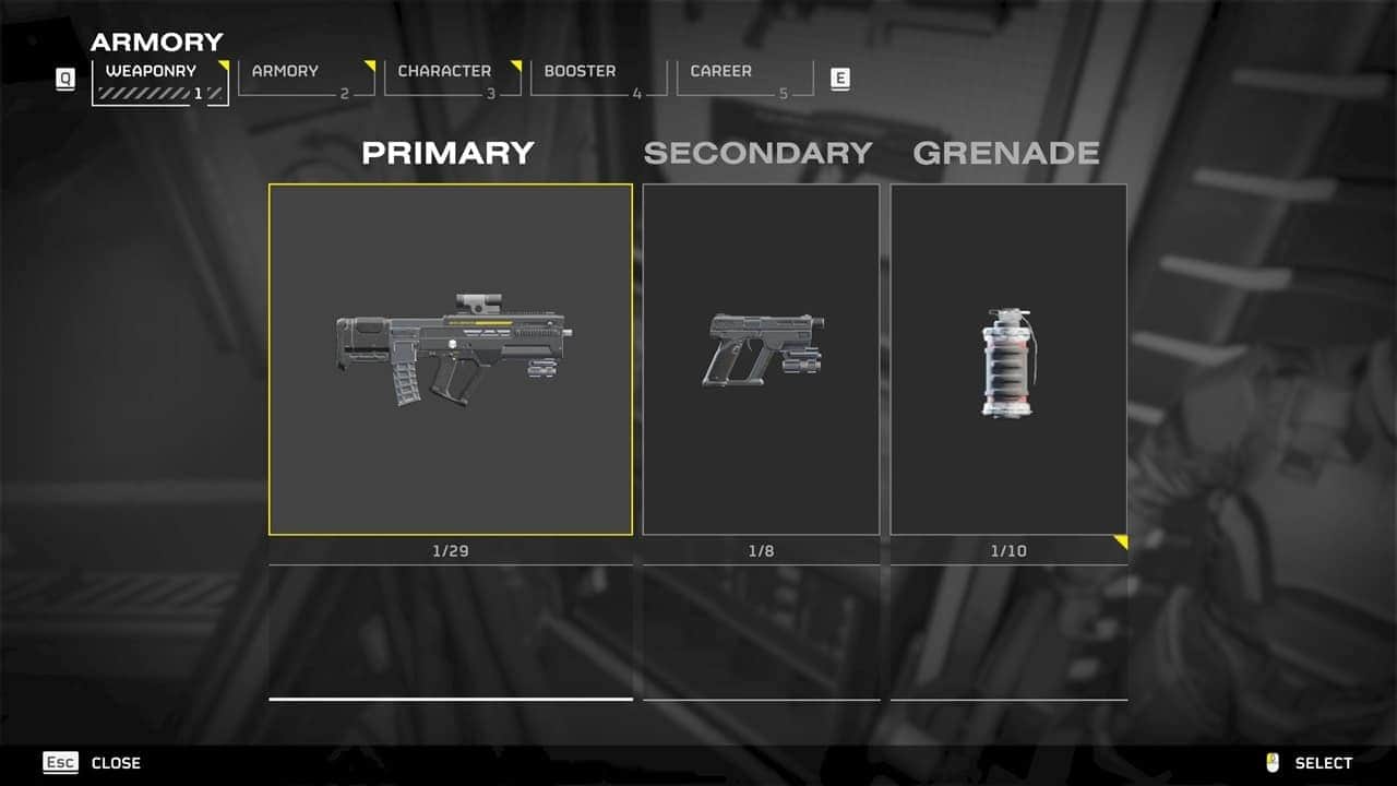 Helldivers 2 best weapon tier list: The armory where players can change their loadout. Image from VideoGamer.