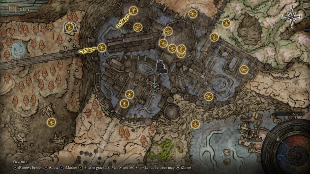Elden Ring Shadow of the Erdtree: the realm of shadow map.