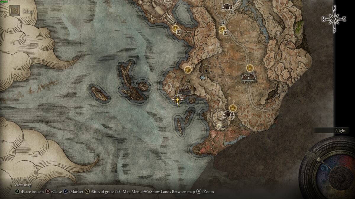 Elden Ring Shadow of the Erdtree: the realm of shadow map.