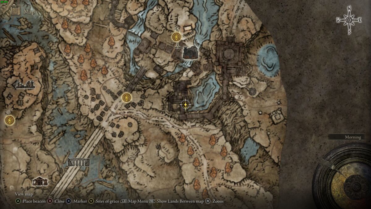 Elden Ring Shadow of the Erdtree: the realm of shadow map.