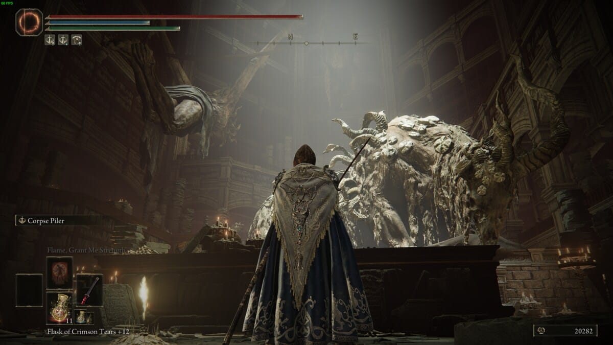 Elden Ring Shadow of the Erdtree review: Tarnished in the Specimen Storehouse in Shadow Keep.