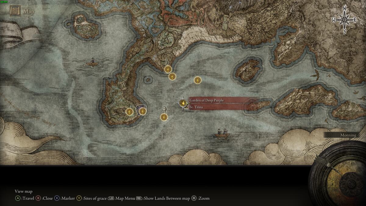 Elden Ring Shadow of the Erdtree: the realm of shadow map.