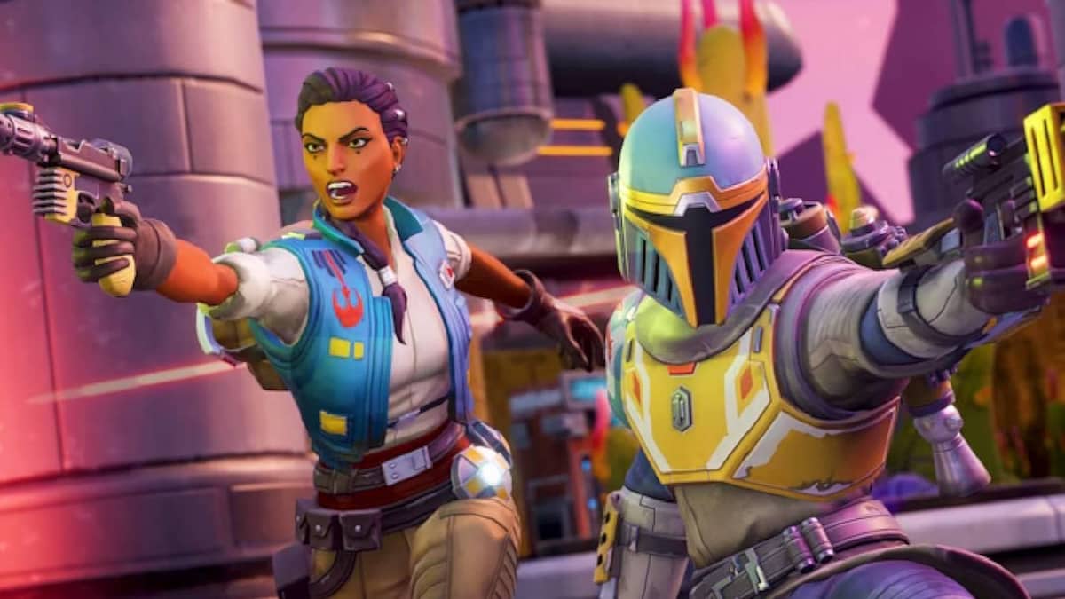 Zaina and Aran Tal in star wars hunters