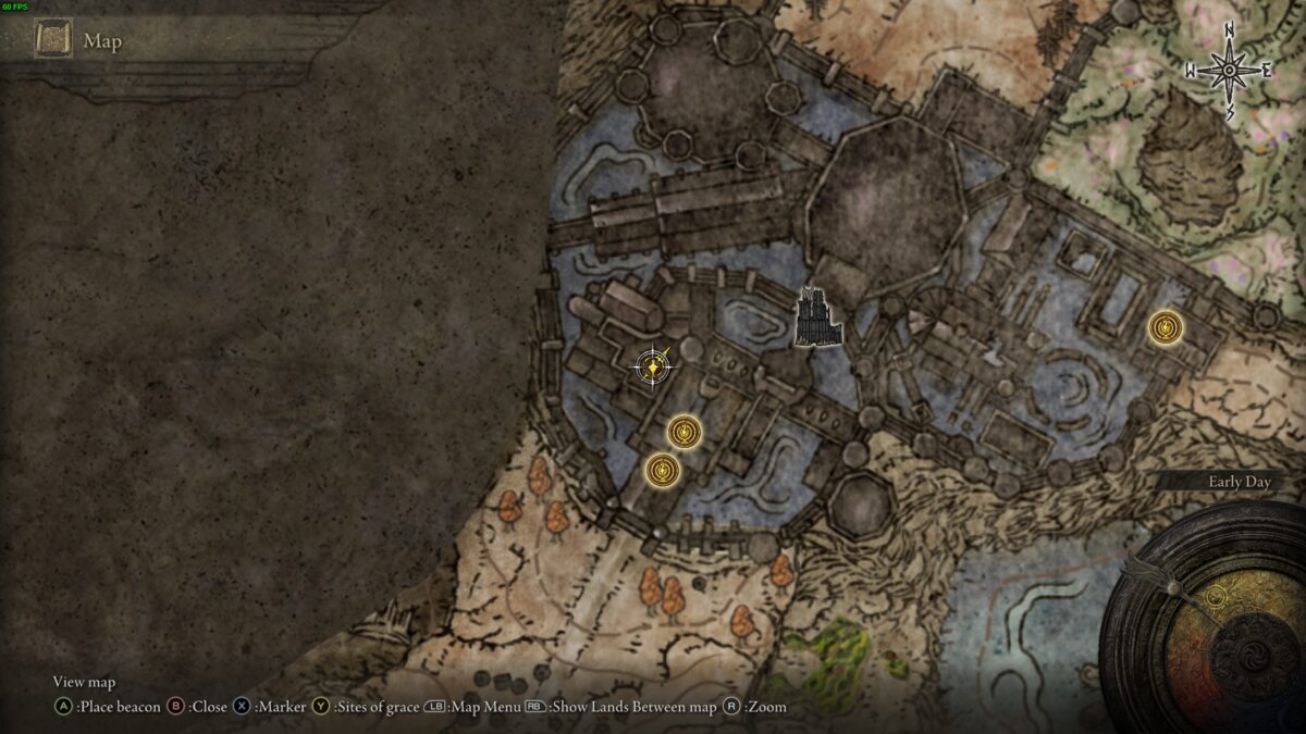 Elden Ring Shadow of the Erdtree: the realm of shadow map.
