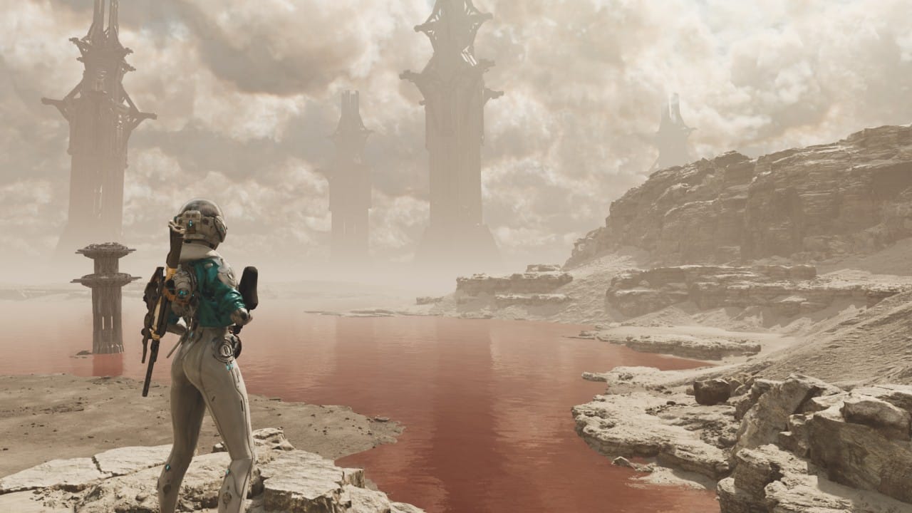 The First Descendant Looking At At Lake