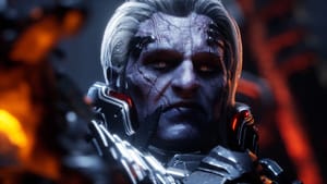 The First Descendant Twitch Drops and rewards: A cyborg man with grey skin and white hair covered in metal implants.