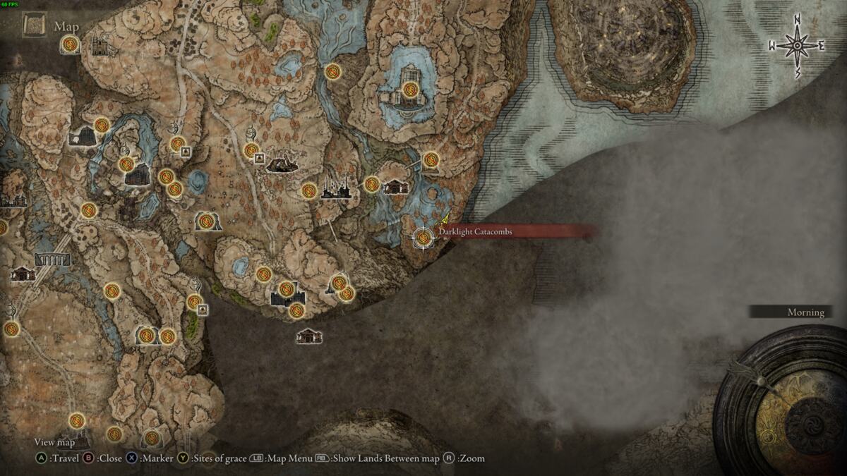 Elden Ring Shadow of the Erdtree: the realm of shadow map.