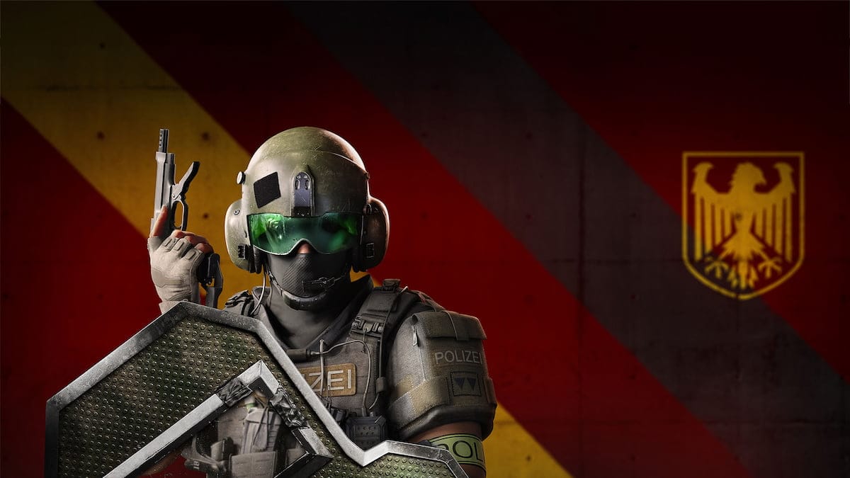 Image of a GSK faction member in XDefiant.